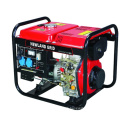 Bison China Zhejiang 3000Watt 3KVA 3KW Hand Start Digital Silent Electrical Generator Diesel portable